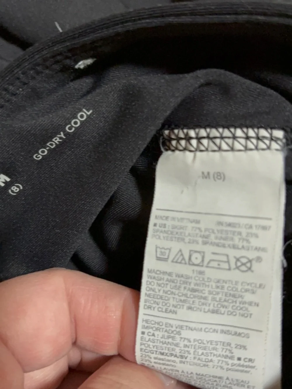 Old Navy High-Waisted PowerSoft Skort for Girls, Size 8